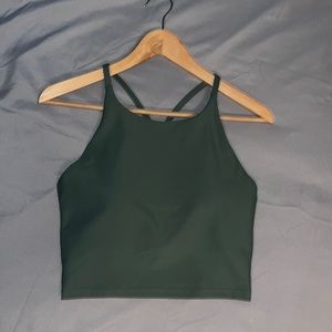 Wore once , blue/ green old navy workout top with built in bra